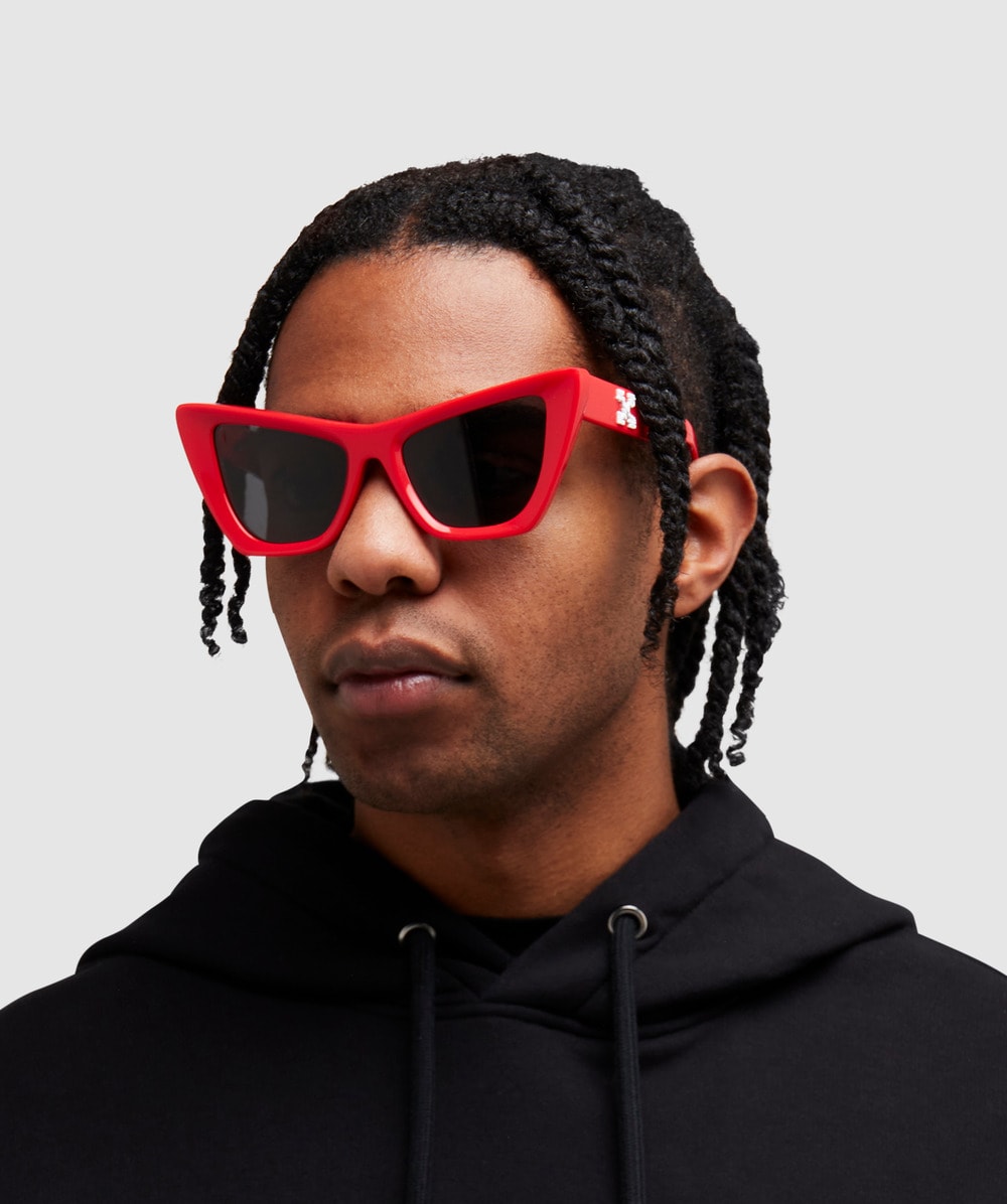 Off White CO Virgil Abloh Edvard sunglasses | RED | SEVENSTORE Off White CO Virgil Abloh Edvard sunglasses | RED | SEVENSTORE