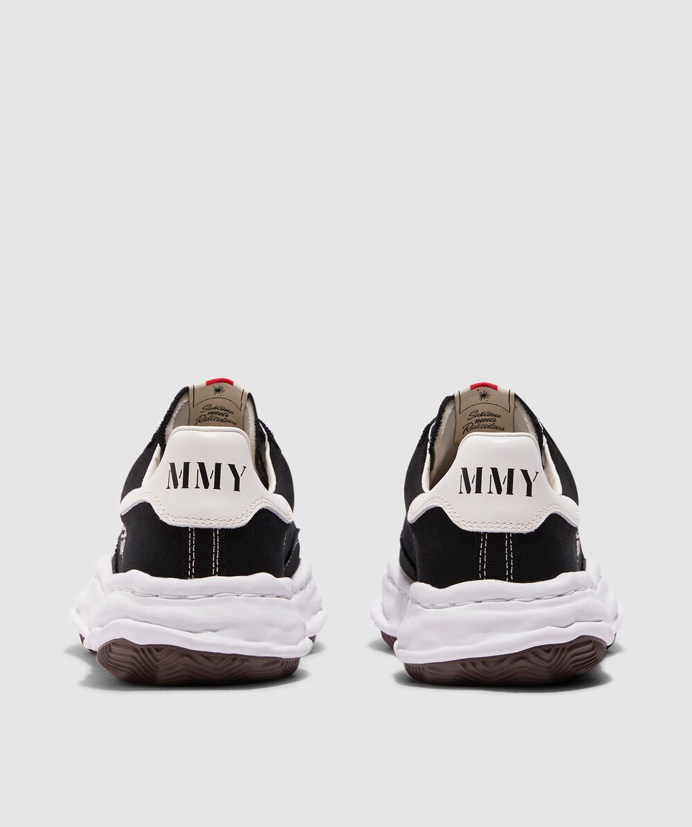 Maison Mihara Yasuhiro Blakey og sole low sneaker | BLACK | SEVENSTORE