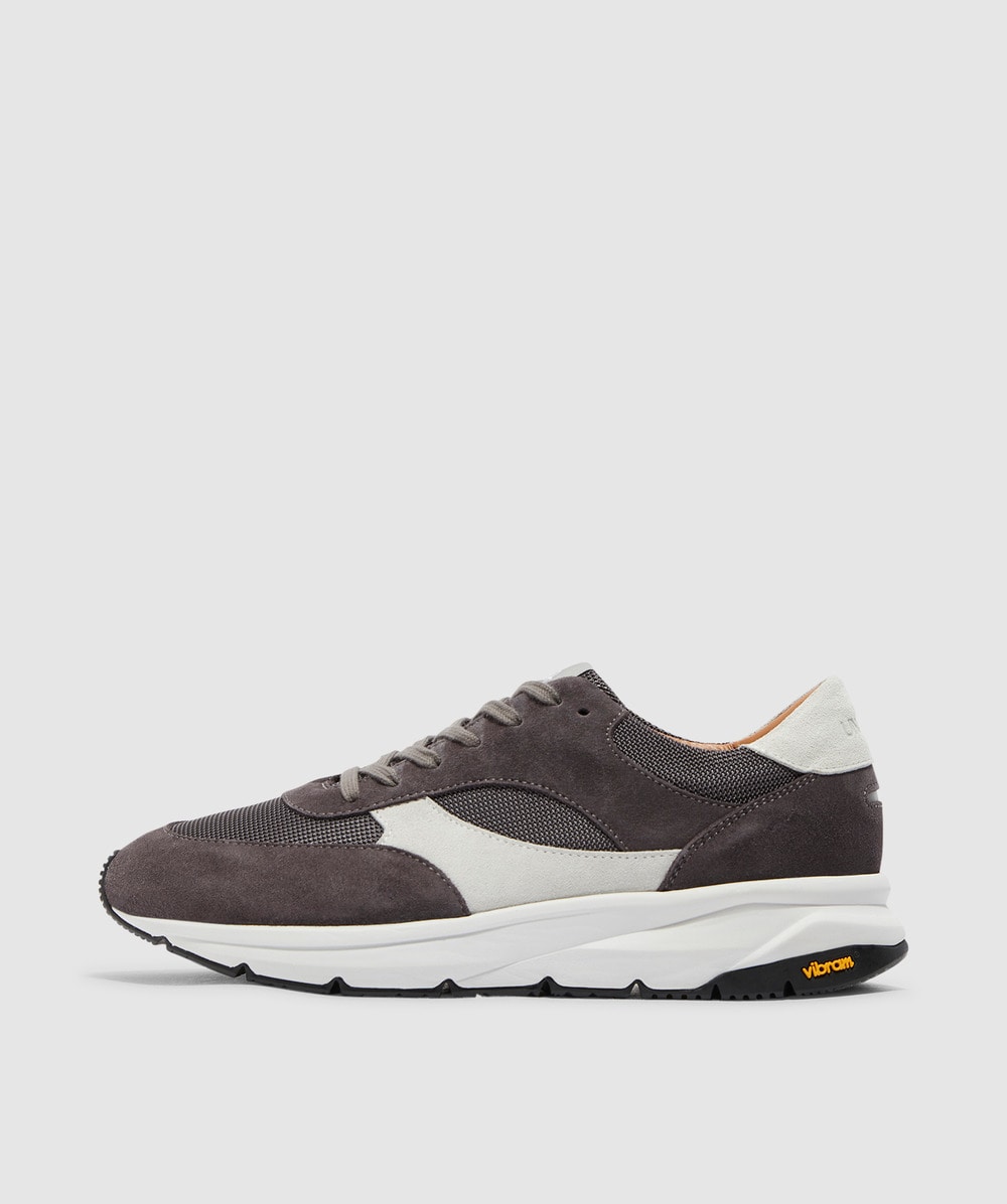 Unseen Footwear Rozel Sneaker (Charcoal/Nude/White - 8) - Size Clothing & Accessories > Shoes, Unisex