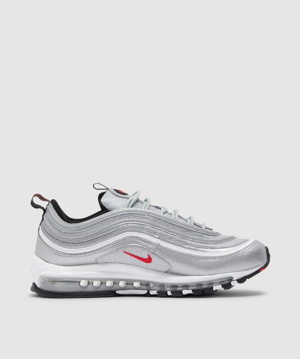 Nike Air max 97 OG 'silver bullet' sneaker | MTLC SILVER/UNIV  RED-BLACK-WHITE | SEVENSTORE