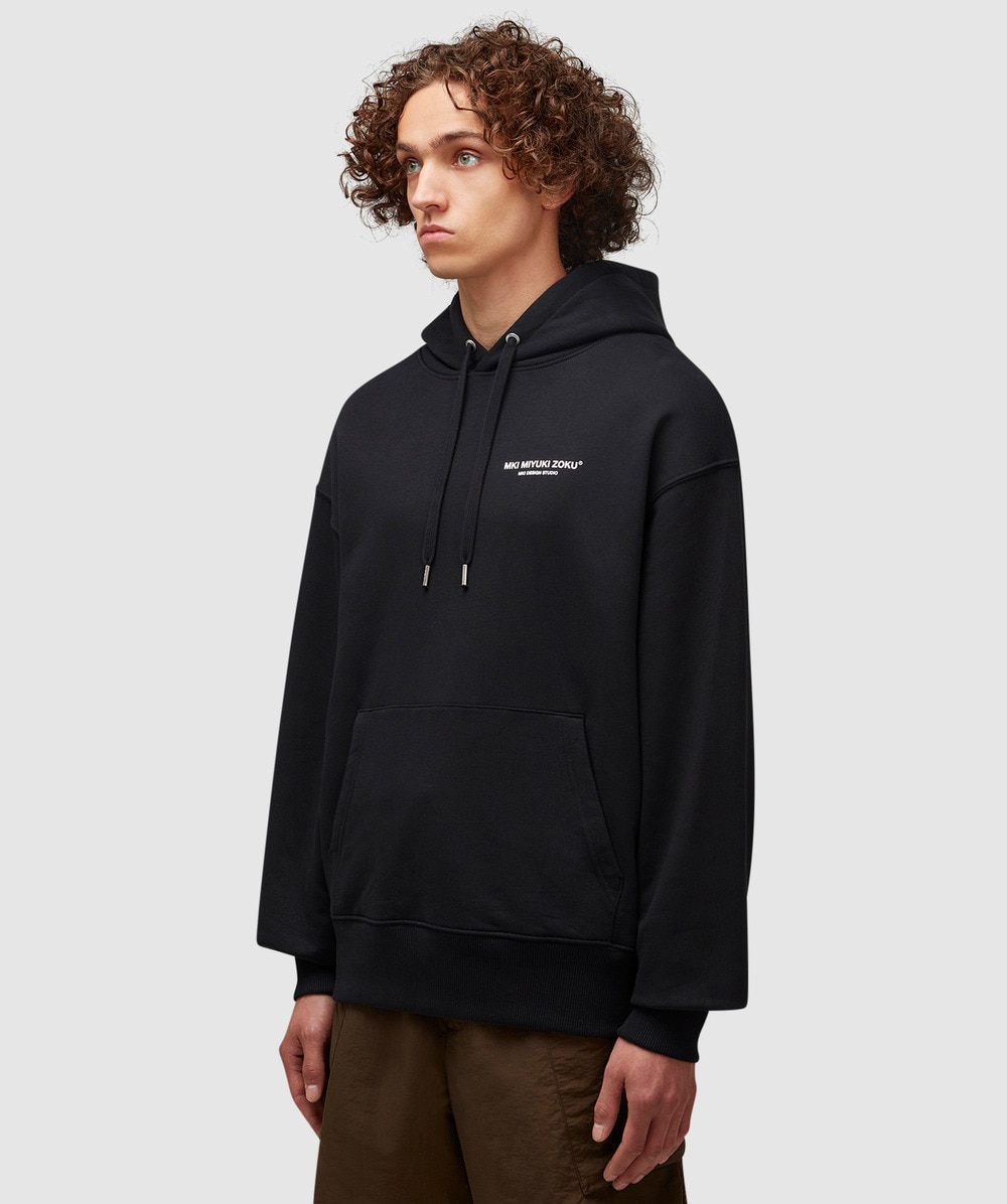MKI MIYUKI ZOKU Design studio hoodie | BLACK | SEVENSTORE
