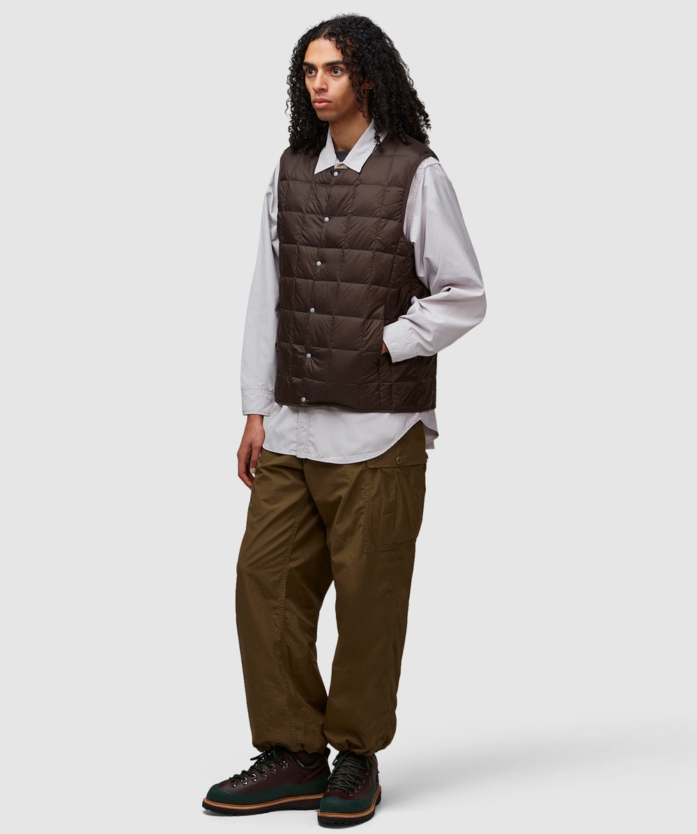 ☆cocoa☆【 TAION 】LONG DOWN GILET ☆cocoa☆【 TAION 】LONG DOWN GILET Military Line – TAION US