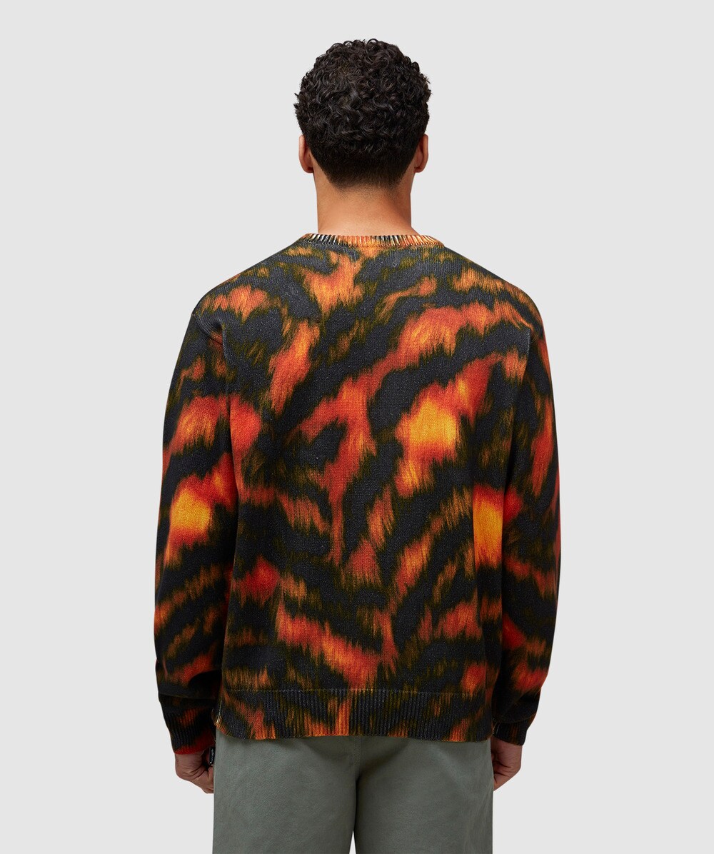 Stüssy Printed fur sweater | TIGER | SEVENSTORE