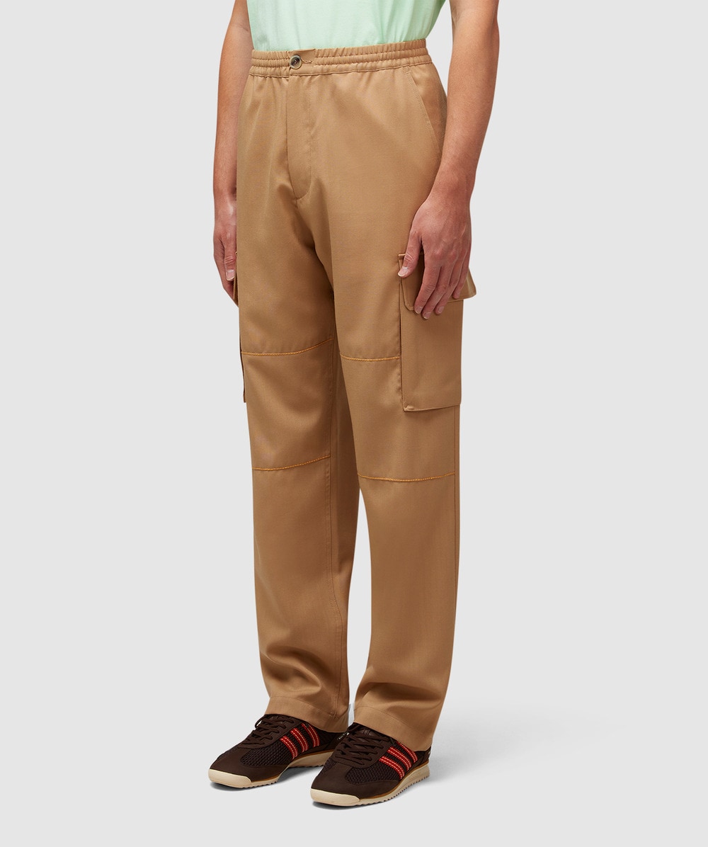 【関税＆送料込み】Marni Pant Buy Marni men navy blue navy cotton trousers for $350 online