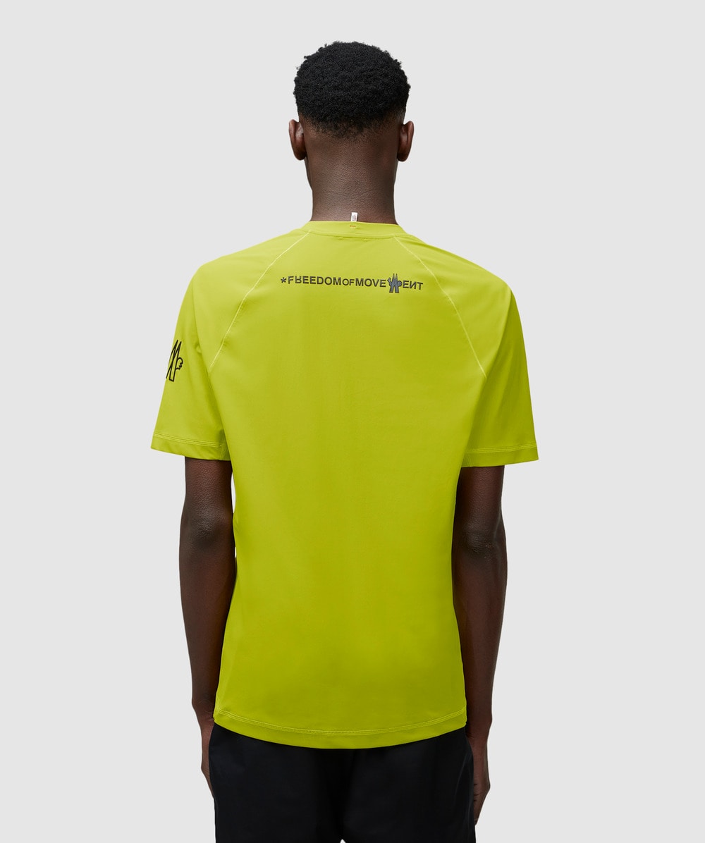 MONCLER GRENOBLE Tシャツ・カットソー 黄 3515125M0003 Moncler Grenoble Men's Coordinates Logo T-Shirt - Bergdorf