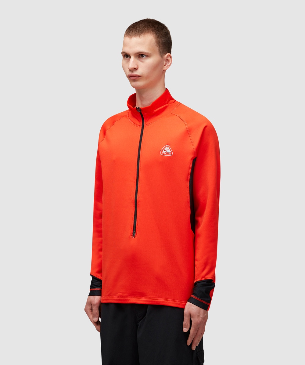 Nike ACG Oregon Series polartec top PICANTE RED BLACK WOLF