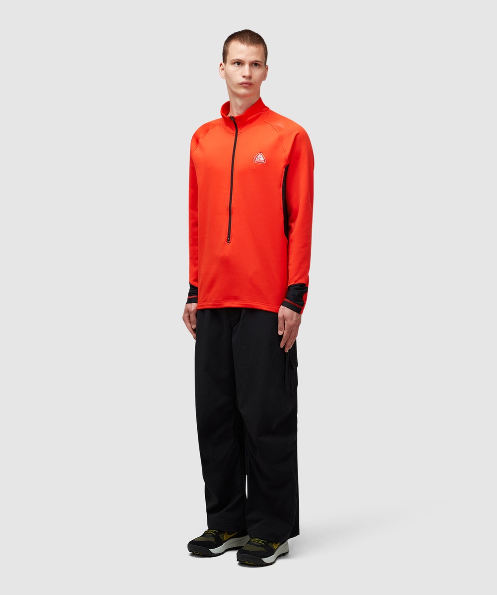 Nike ACG 'Oregon Series' polartec top | PICANTE RED/BLACK