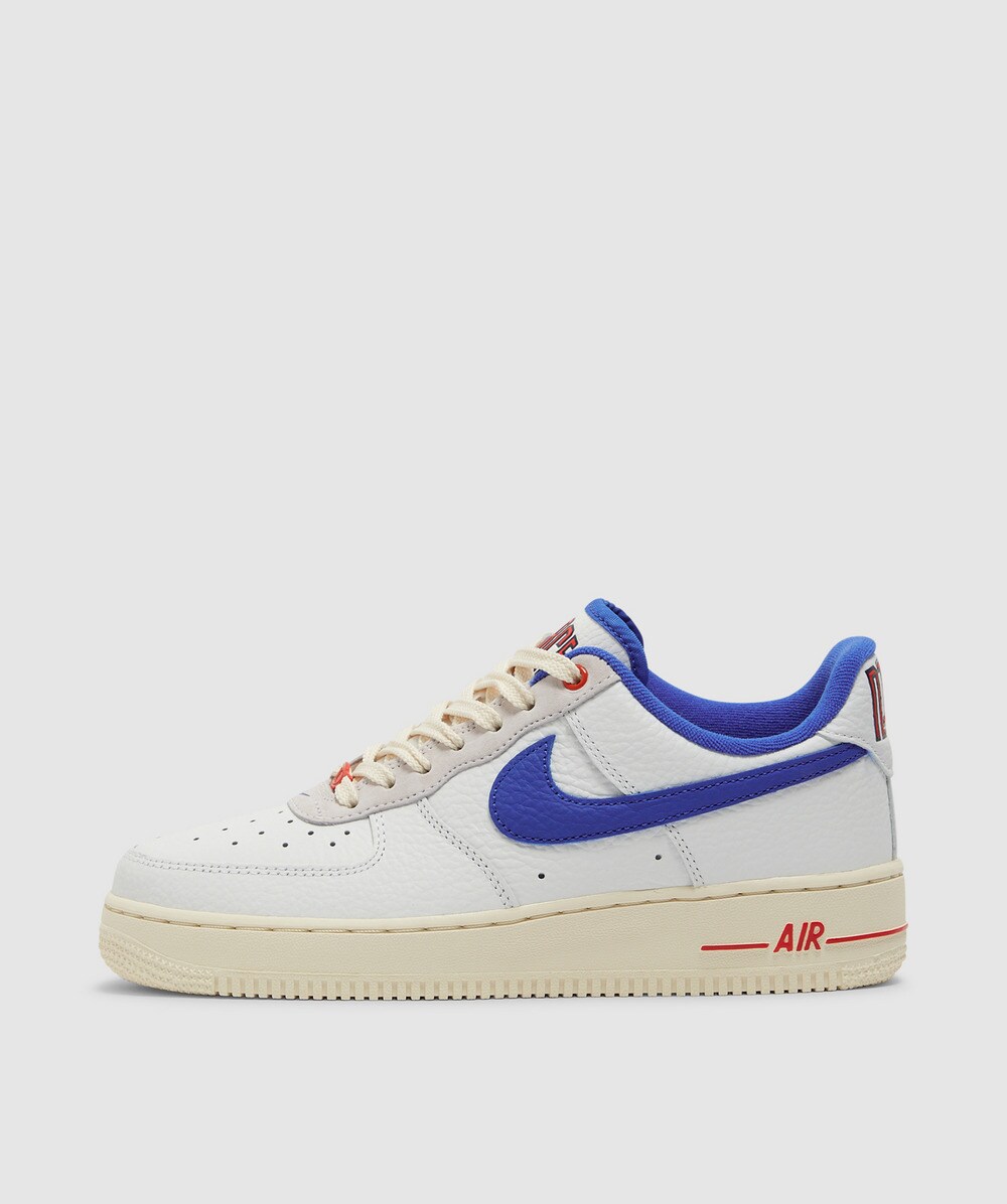 Nike Womens air force 1 '07 sneaker | SUMMIT WHITE/HYPER ROYAL-PICANTE  RED-OBSIDIAN-COC | SEVENSTORE