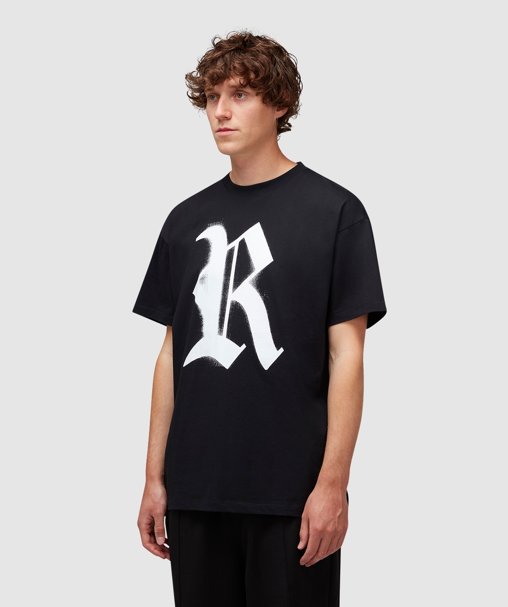 Raf Simons Big fit t-shirt | BLACK | SEVENSTORE