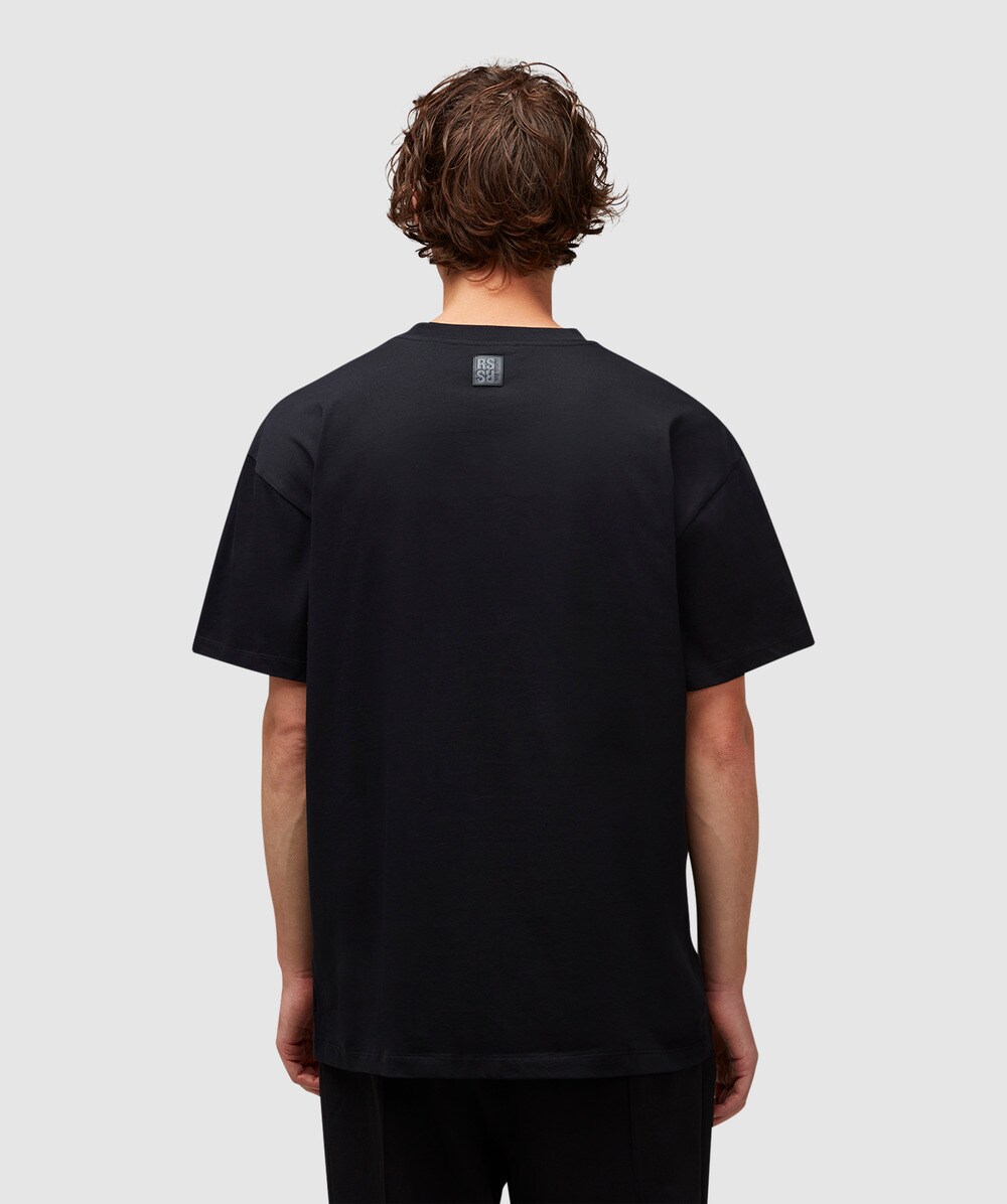 Raf Simons Big fit t-shirt | BLACK | SEVENSTORE