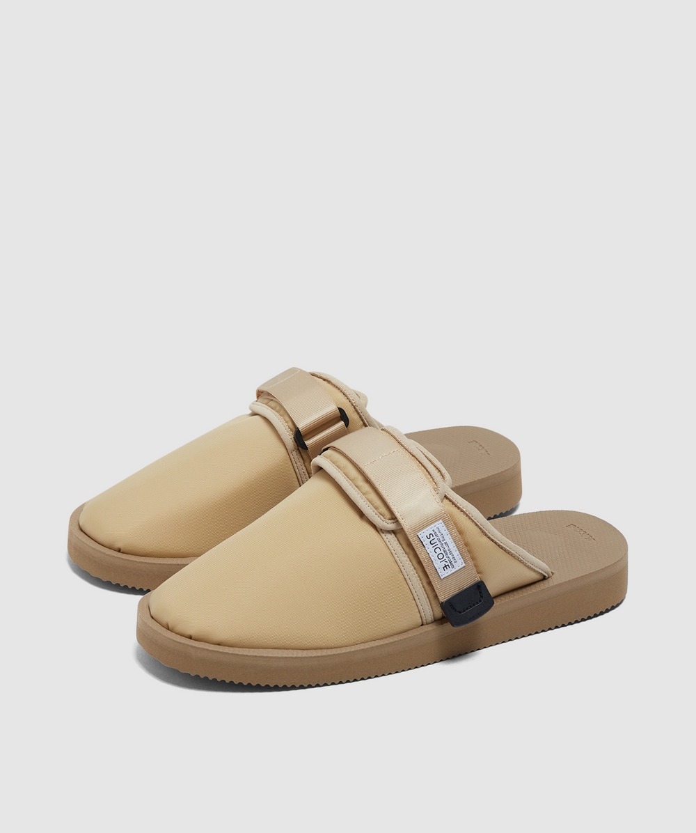 【関税込み】Suicoke ベージュ ZAVO-SHELLab ミュール Suicoke Zavo-cab mule | BEIGE | SEVENSTORE