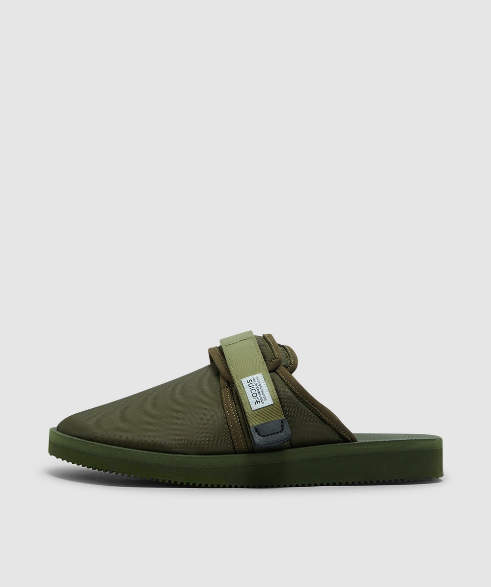 Suicoke Zavo-Cab Mule (Olive - 10) - Size Clothing & Accessories > Shoes, Unisex