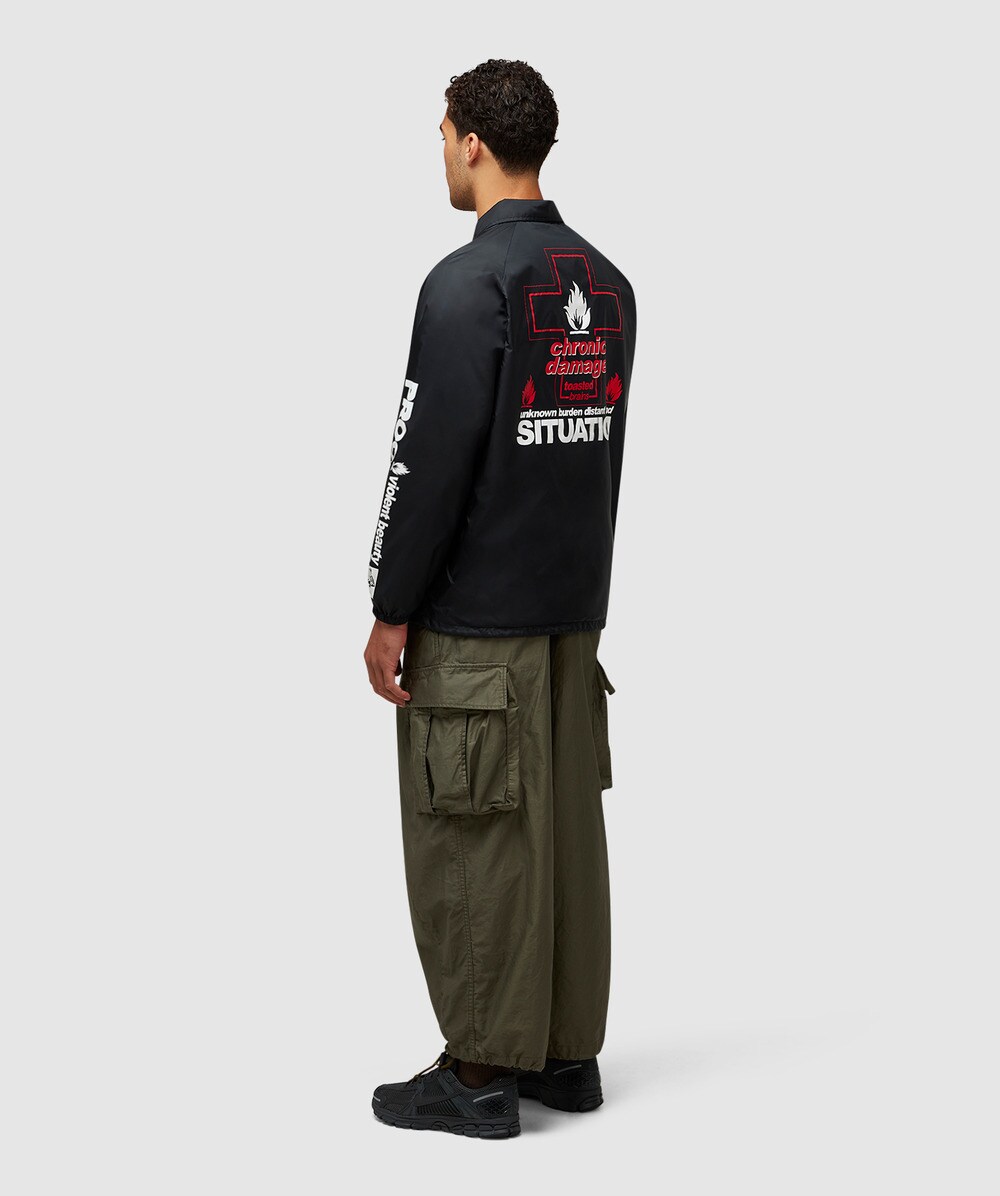 BEAMS PLUS ts(s) BEAMS PLUS Stripe Coach Jacket (blouson blouson) for sale  | BEAMS