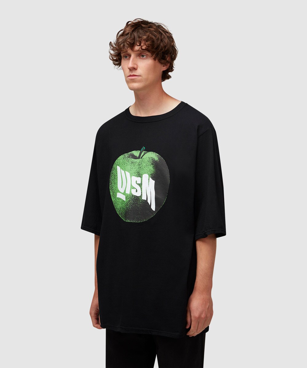 Undercover Undercoverism uism apple t shirt BLACK SEVENSTORE