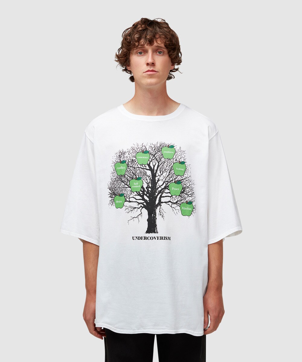 Undercover Undercoverism apple tree t-shirt | WHITE | SEVENSTORE