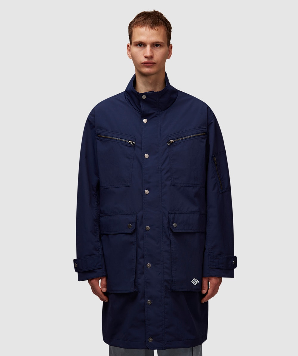Puma X Nanamica Woven Coat (Puma Navy - M) - Size M, Male