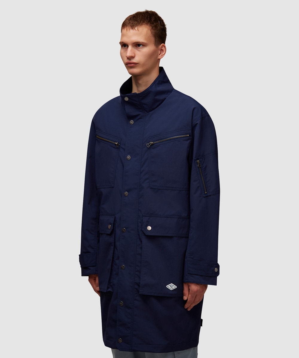 Puma X Nanamica woven coat | PUMA NAVY | SEVENSTORE