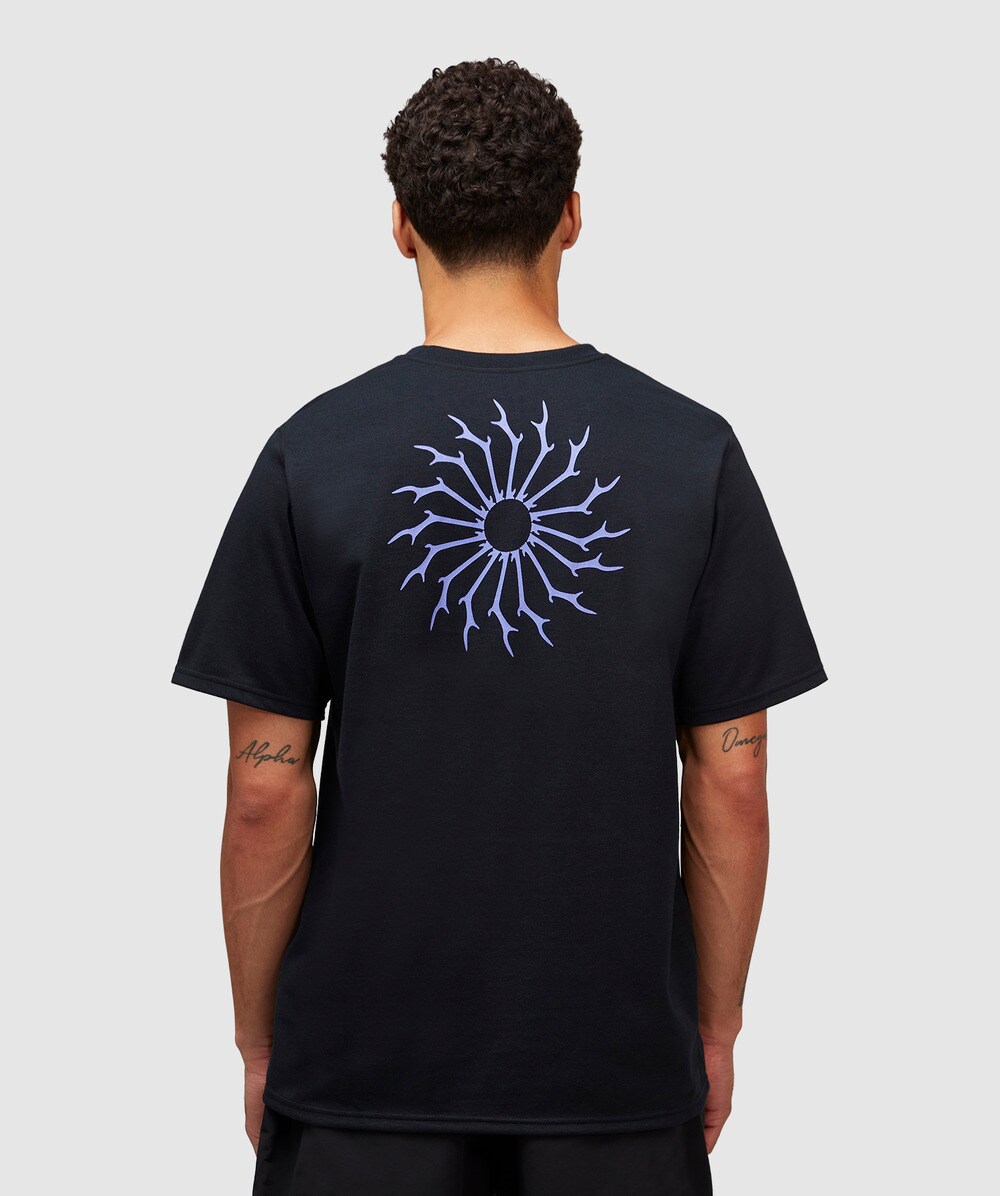 South2 West8 Round pocket t-shirt | BLACK | SEVENSTORE