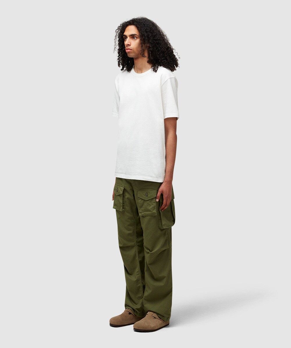 Engineered Garments Flight pant | OLIVE COTTON RIPSTOP | SEVENSTORE