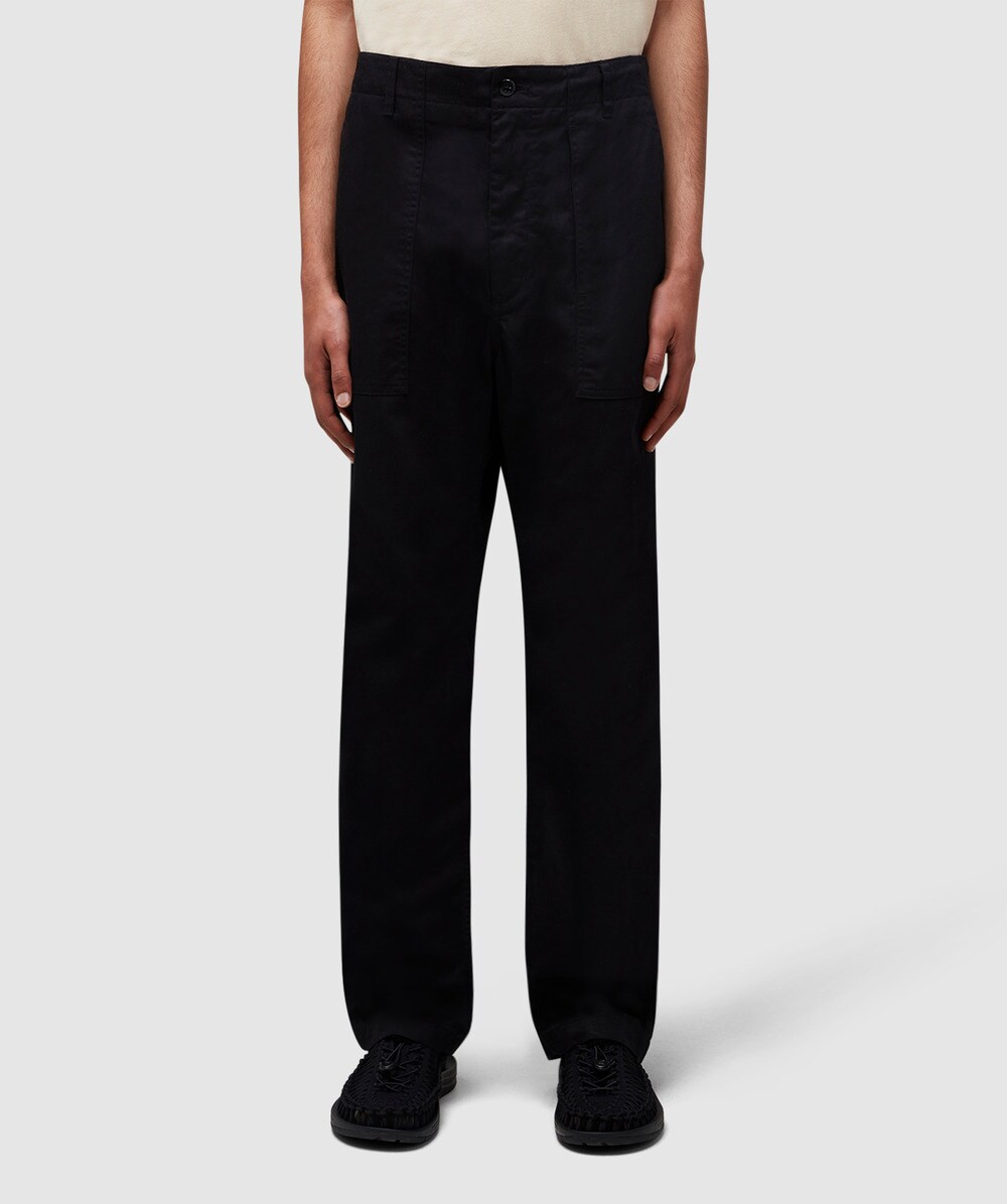 Engineered Garments Fatigue pant | BLACK 6.5OZ FLAT TWILL | SEVENSTORE