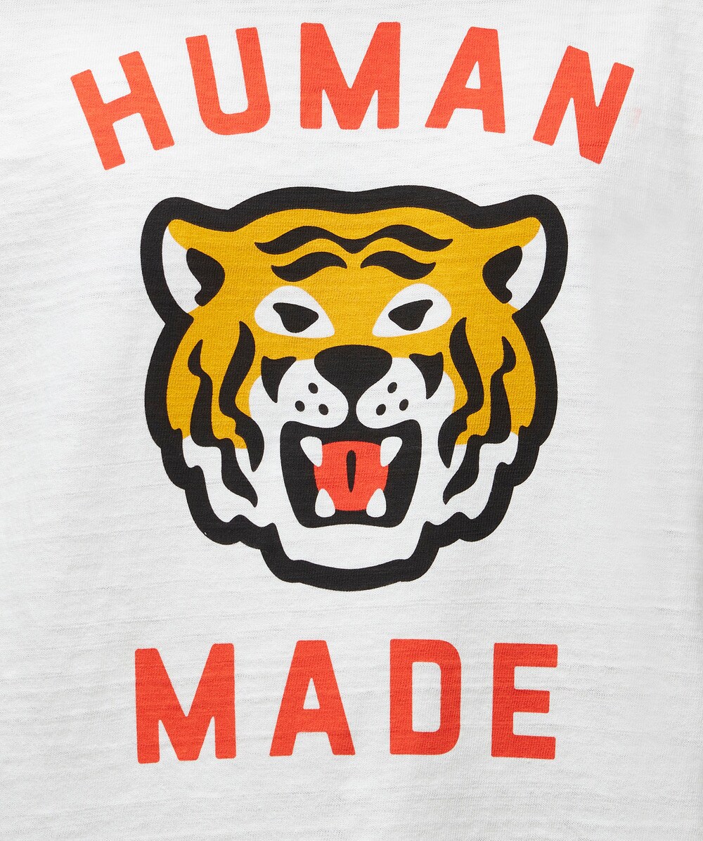 Human Made Graphic tiger t-shirt, WHITE