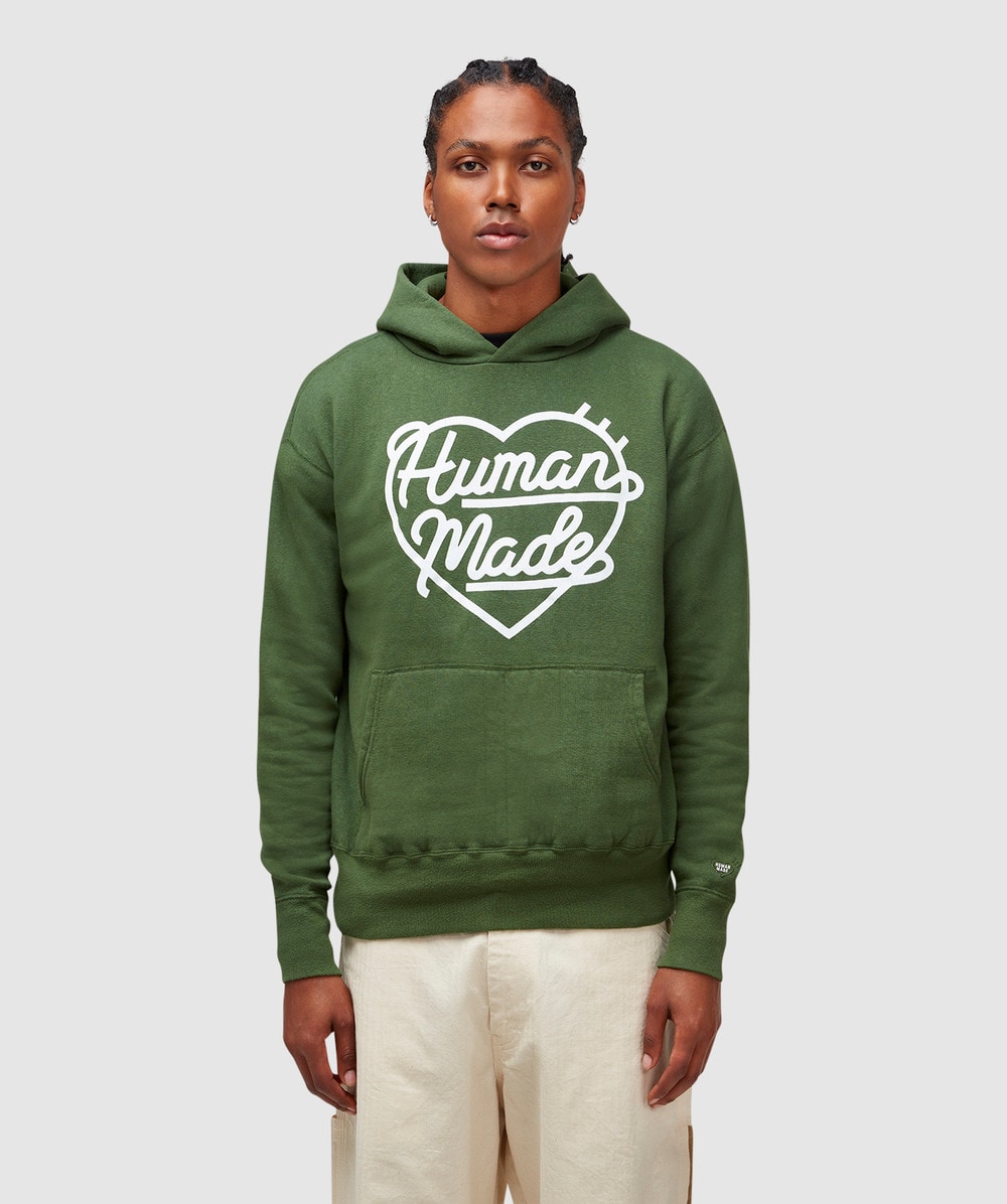 Human Made Tsuriami logo hoodie | GREEN | SEVENSTORE