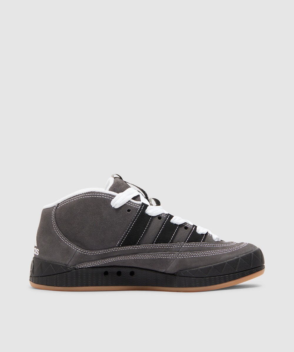 adidas YNuK adimatic mid sneaker | GREY FIVE/CORE BLACK/OFF WHITE 