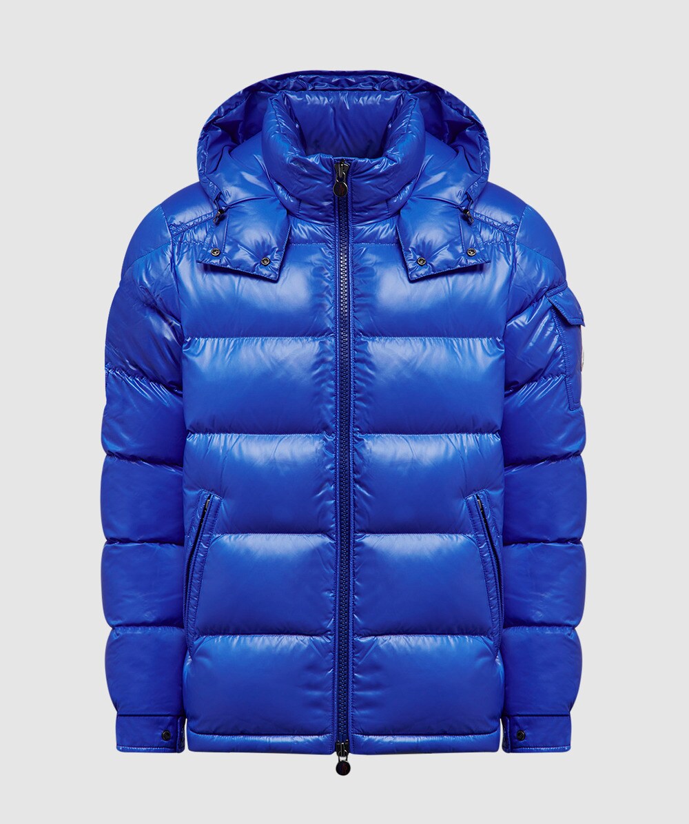 moncler blue maya jacket
