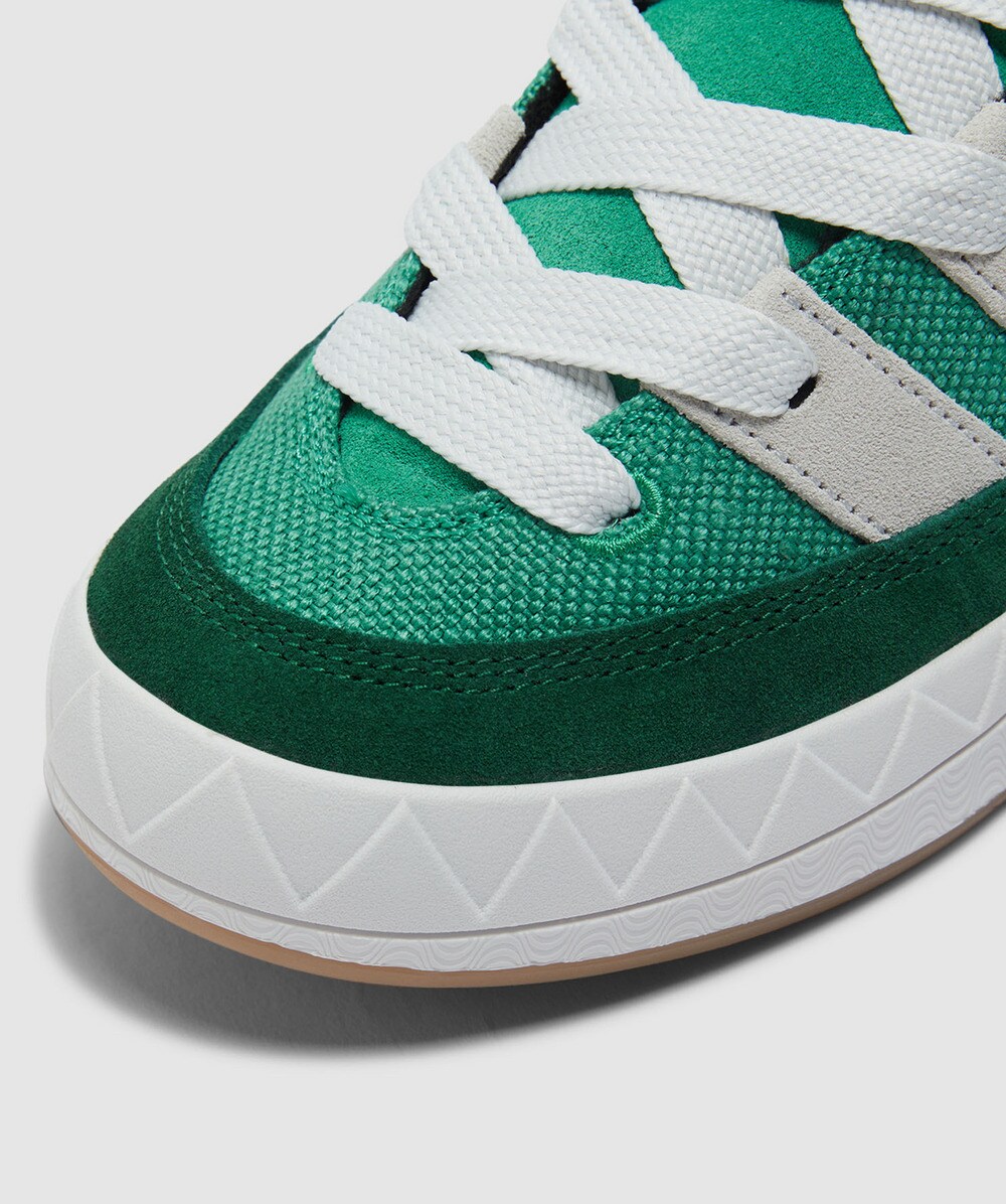 adidas Adimatic sneaker | SEMI COURT GREEN/CRYSTAL WHITE/GUM 3 