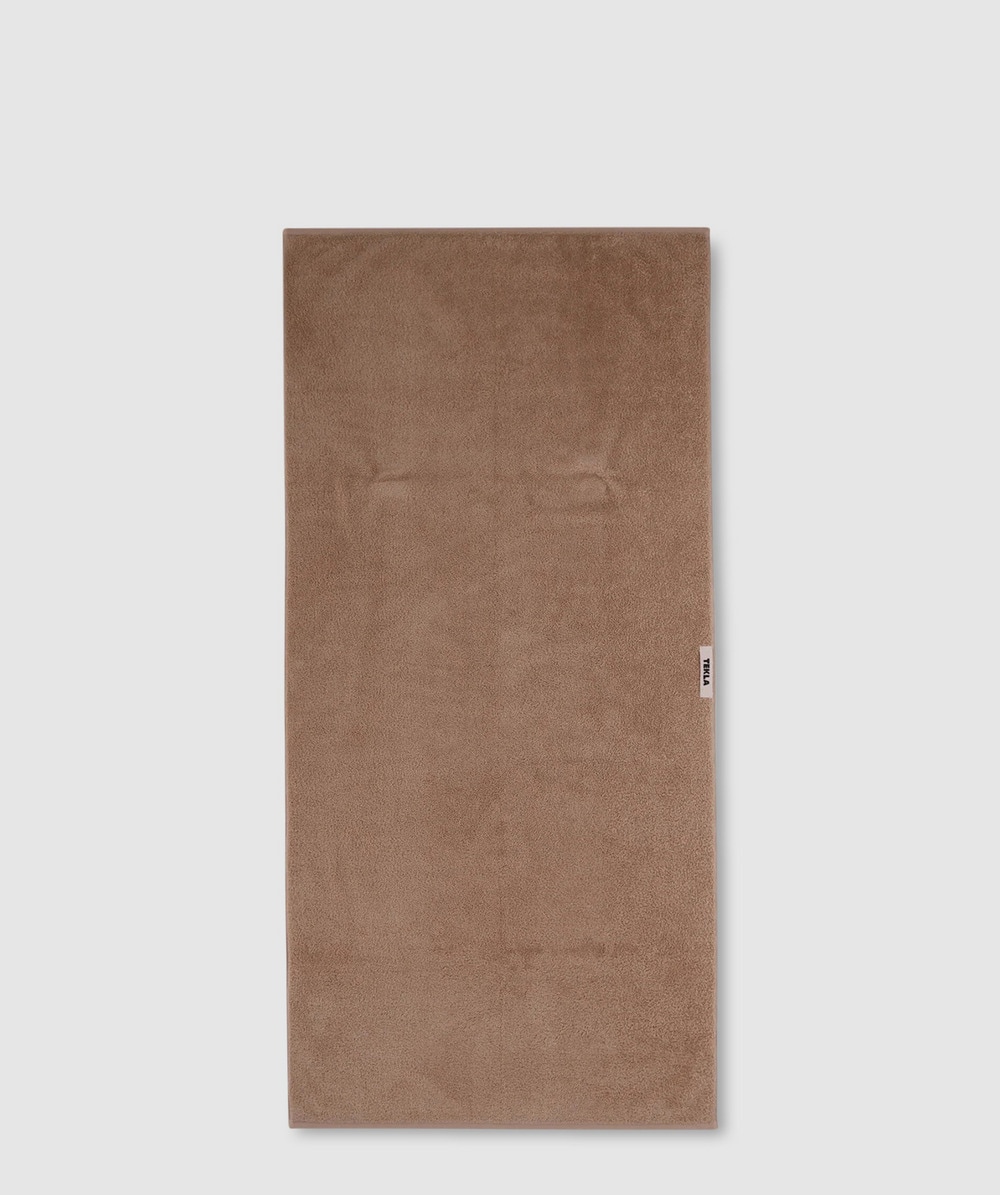 Tekla Fabrics Organic Terry Bath Towel (Sienna - One Size) - Size ONE SIZE, Unisex