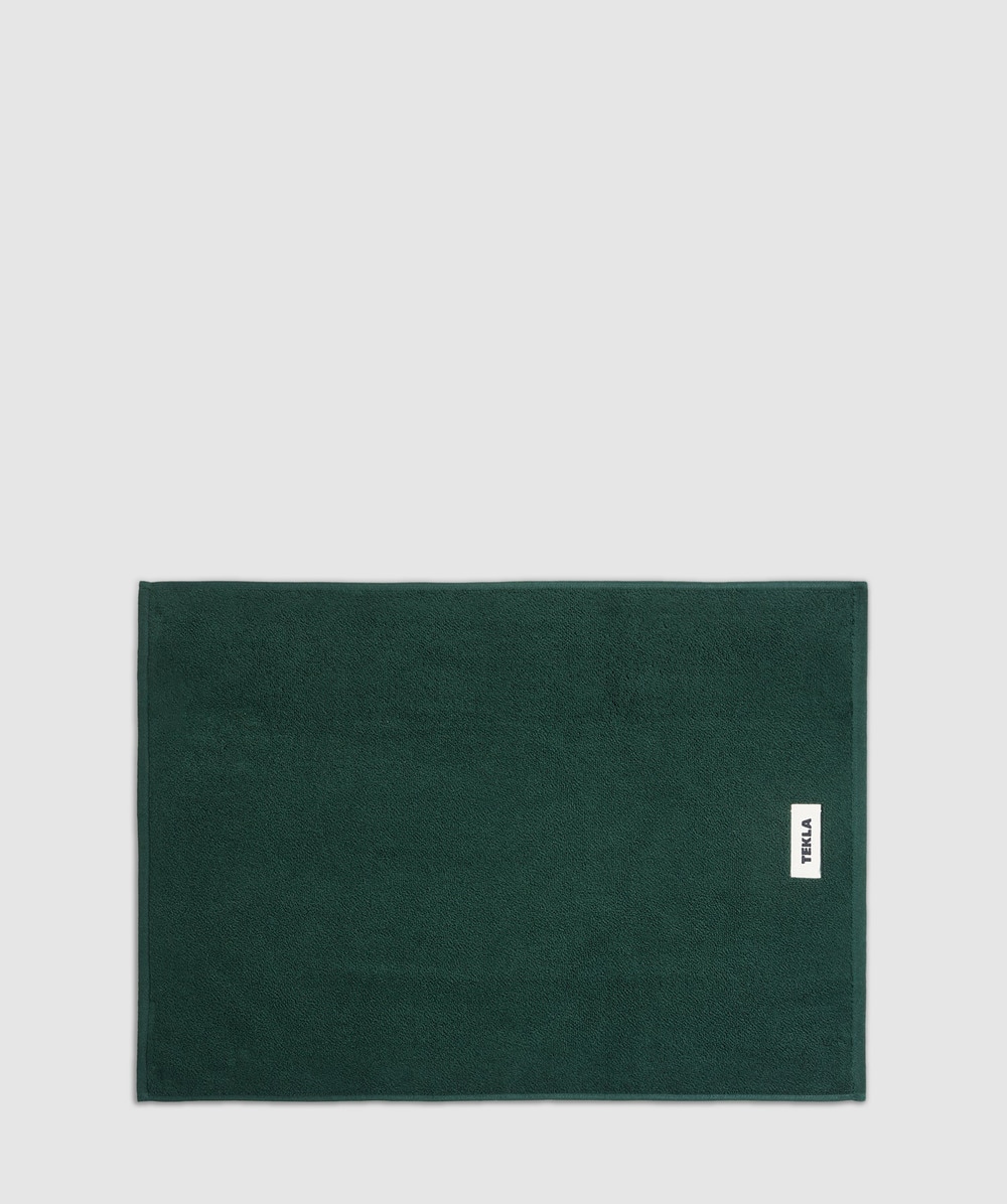 Tekla Fabrics Bath Mat (Forest Green - One Size) - Size ONE SIZE, Unisex