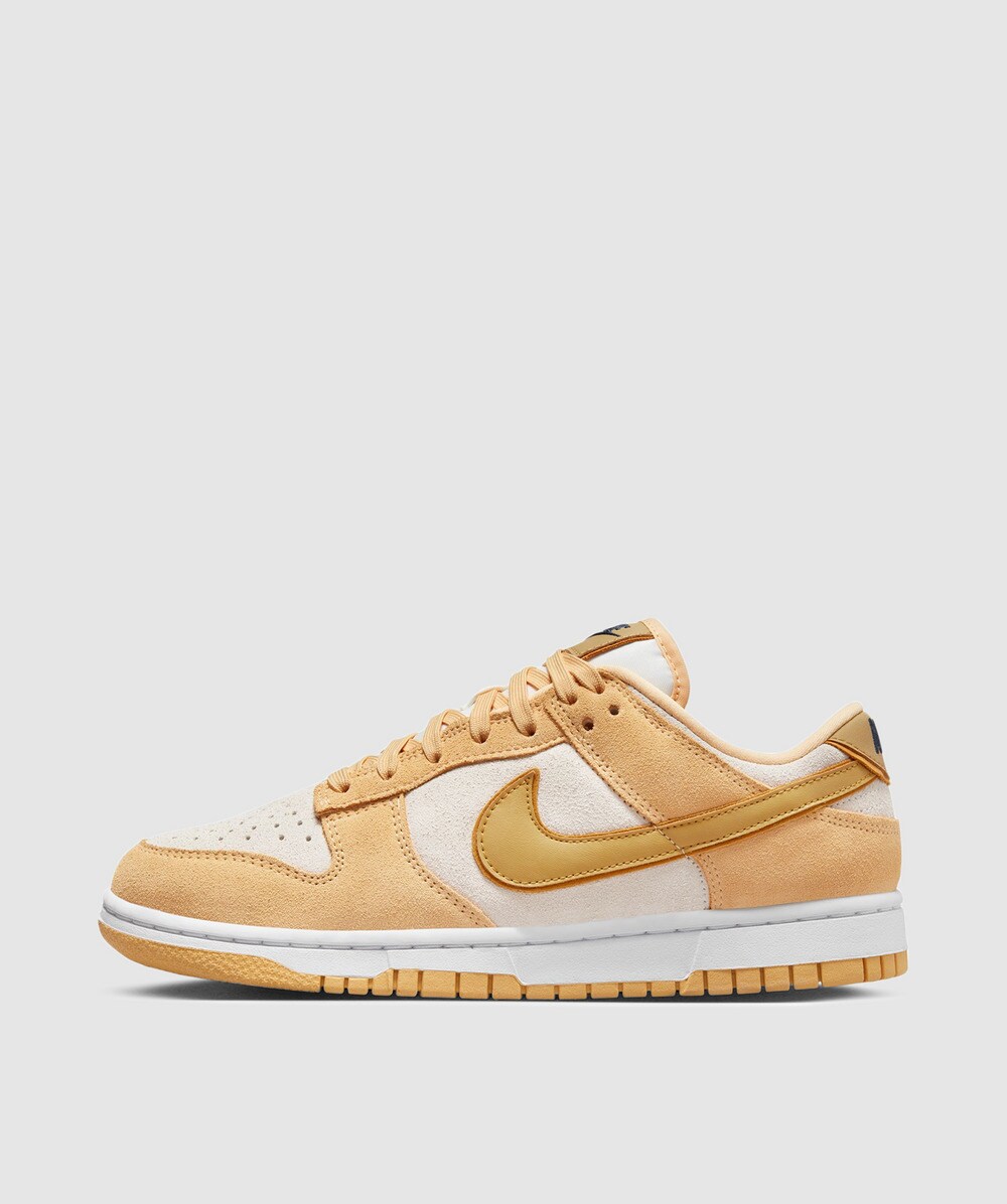 Womens dunk low 'gold suede' sneaker | CELESTIAL GOLD/WHEAT GOLD-SAIL- GOLD SUEDE-MIDNIGHT | SEVENSTORE