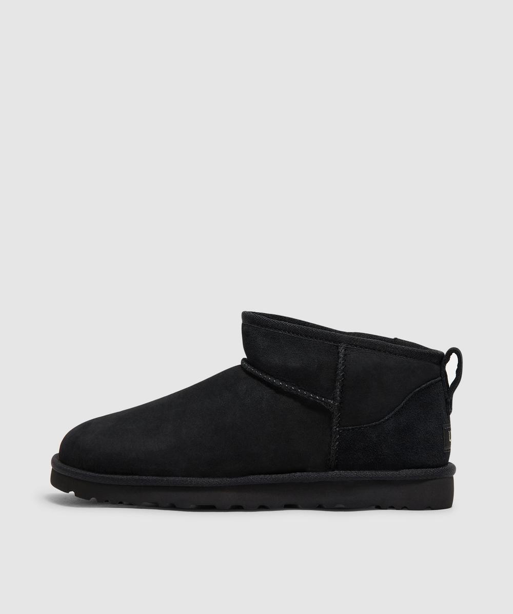 UGG Classic Ultra Mini Boot (Black - 7) - Size 7 - Men's, Unisex