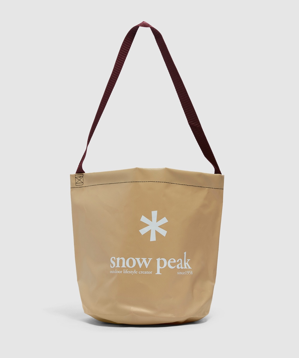 Snow Peak Camping bucket BROWN SEVENSTORE