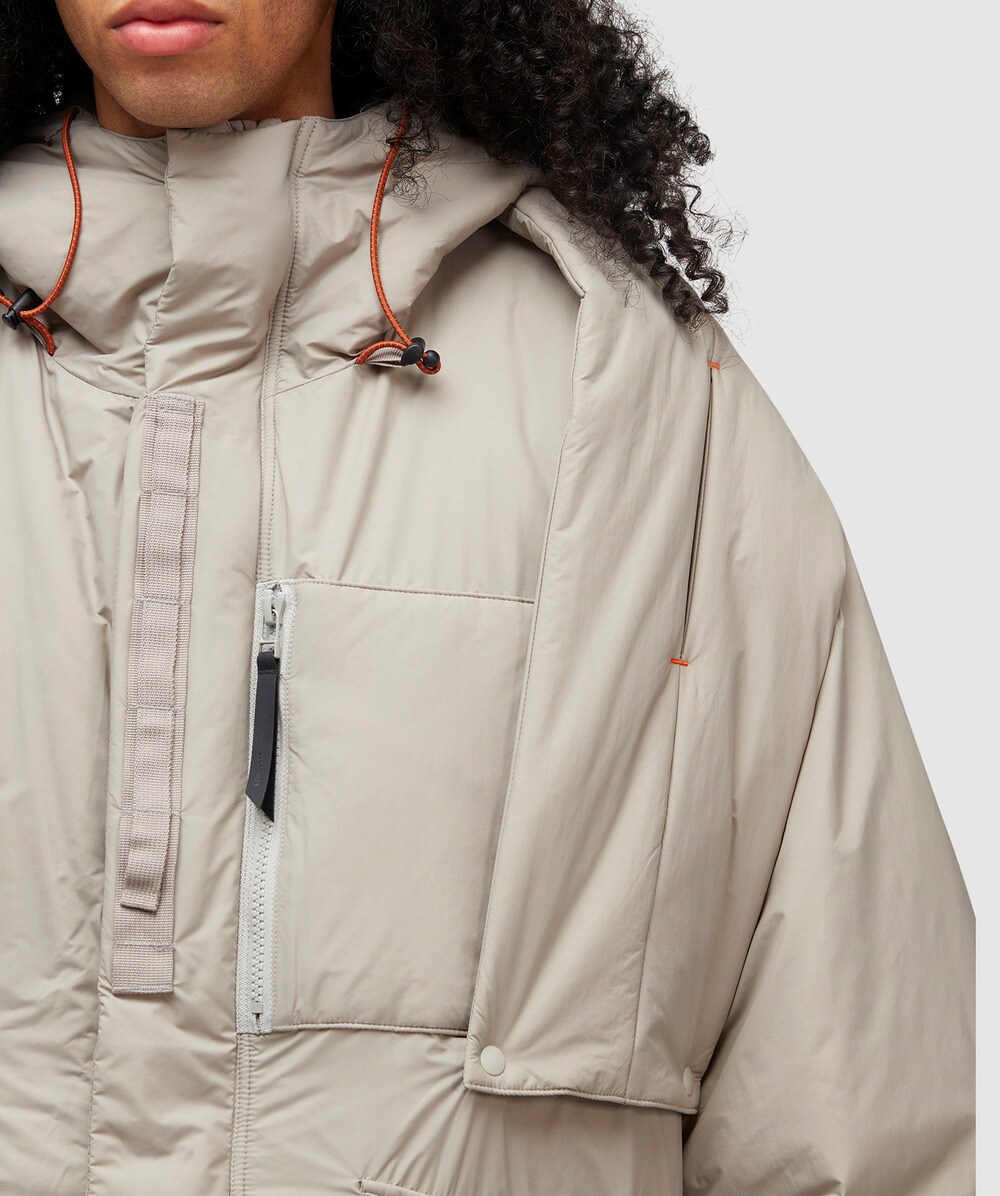 GOOPiMADE “VI-F6M” - 3M thinsulate “framheim” parka jacket | IVORY 