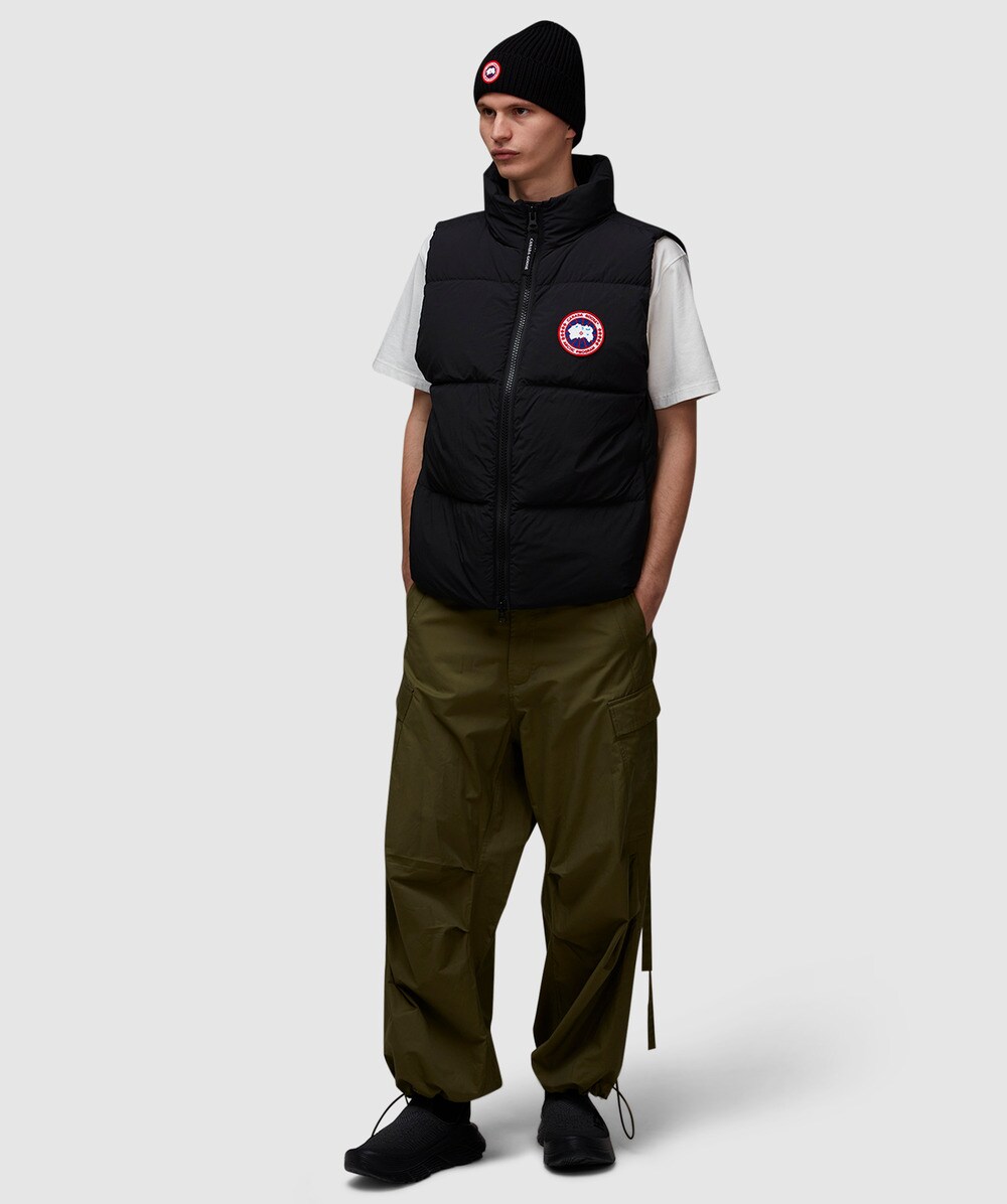 Canada Goose Lawrence puffer vest BLACK SEVENSTORE