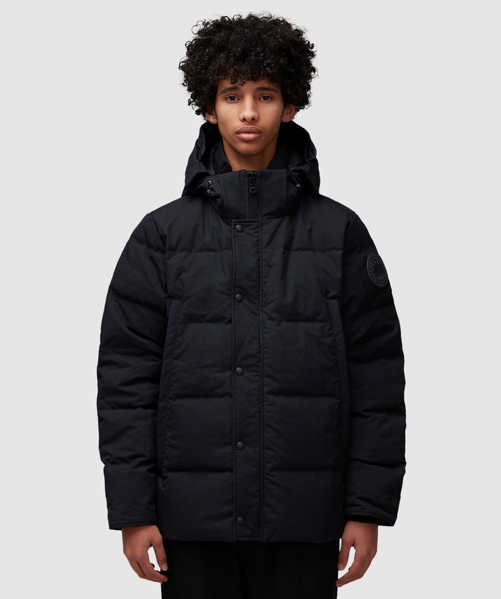 Canada Goose Wyndham No Fur Parka (Black - S) - Size S, Male