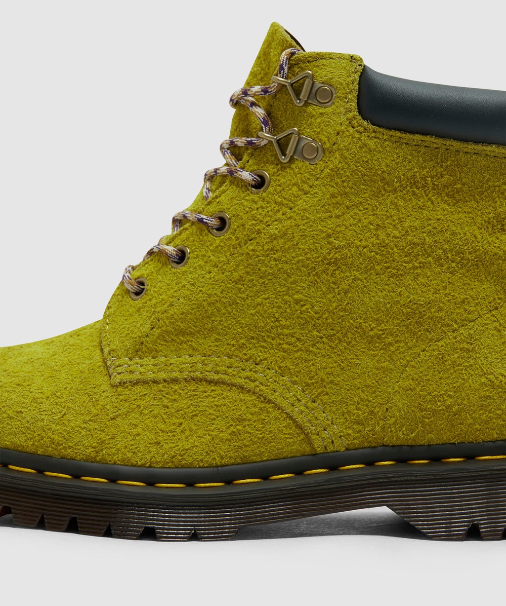 Dr Martens★939★6 ホール ブーツ★兼用★MOSS GREEN Dr. Martens - 939 Long Napped Suede Boots in Moss Green