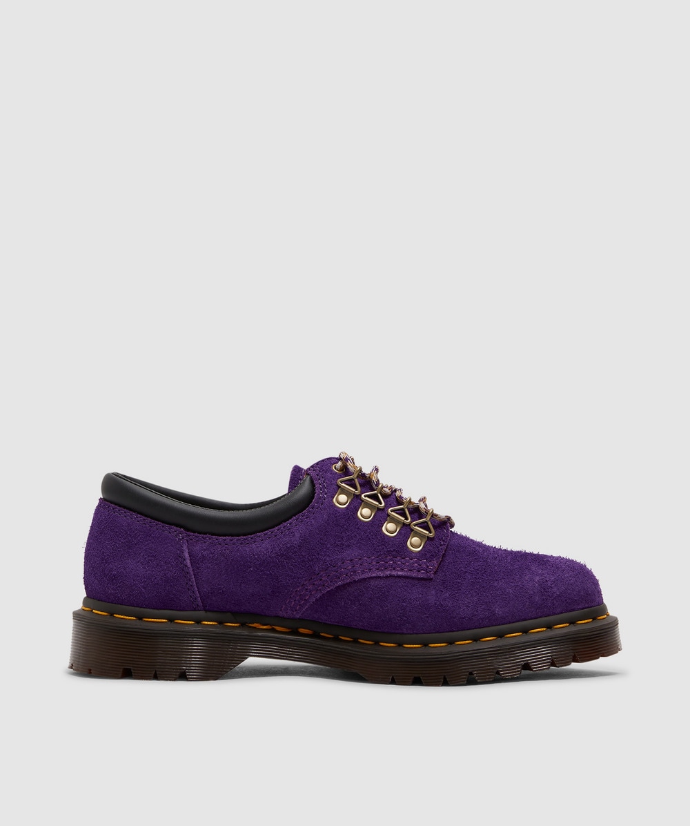 Dr. Martens 8053 suede shoe DEEP PURPLE LONG NAPPED SUEDE SEVENSTORE