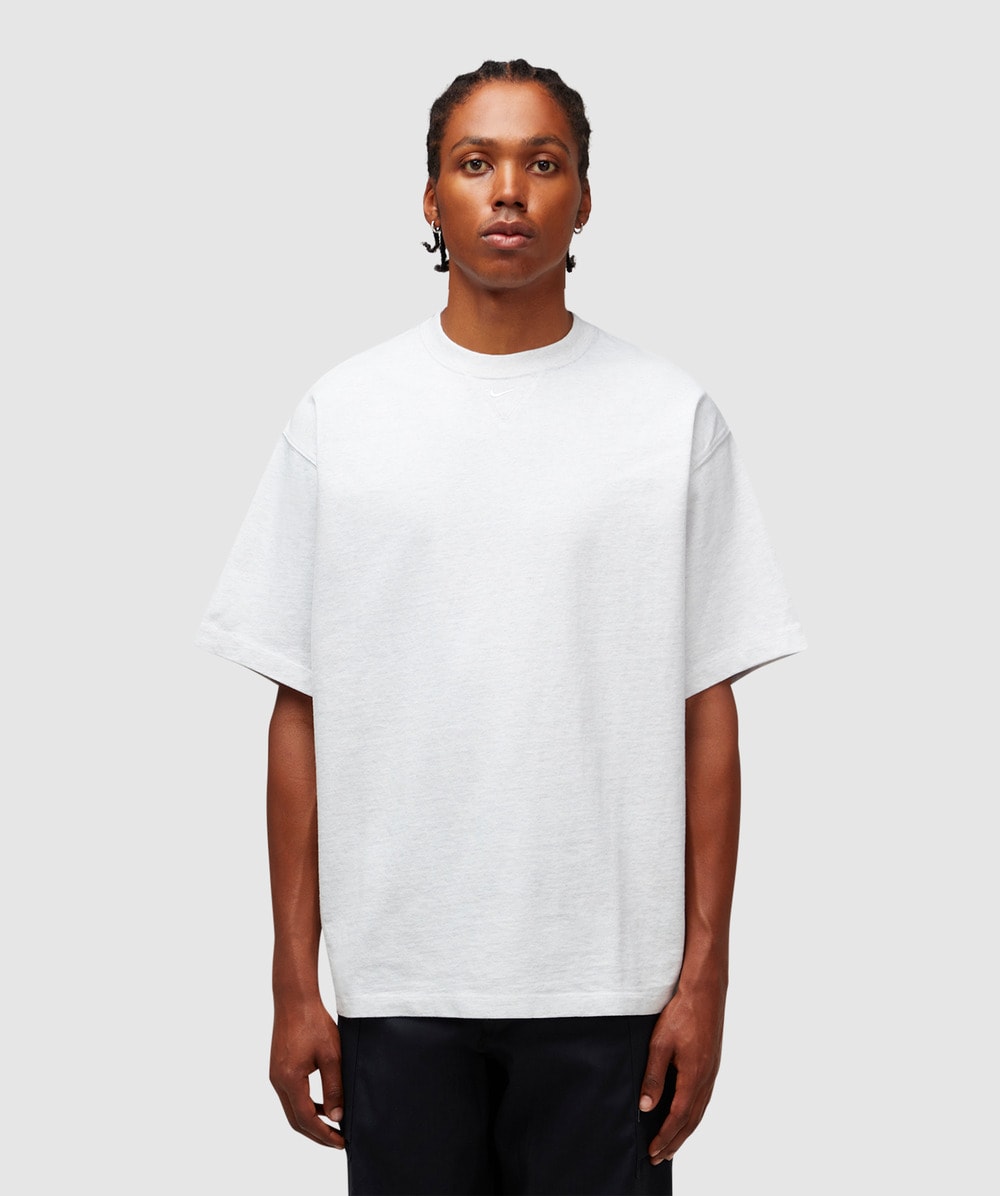 Nike Solo swoosh t-shirt | BIRCH HEATHER | SEVENSTORE