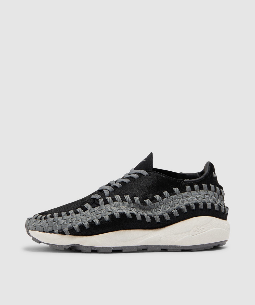 Nike Air footscape woven sneaker | BLACK/SMOKE GREY-SAIL | SEVENSTORE