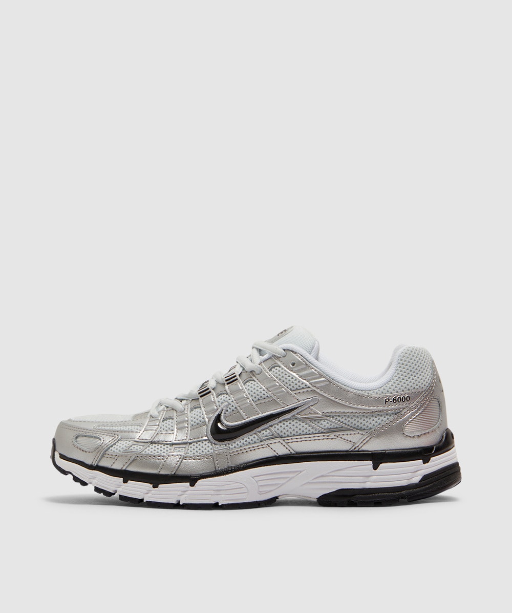 Nike P-6000 Shoes Womens - Wht/Blk/Silver - Size 7 (41) - Image 7