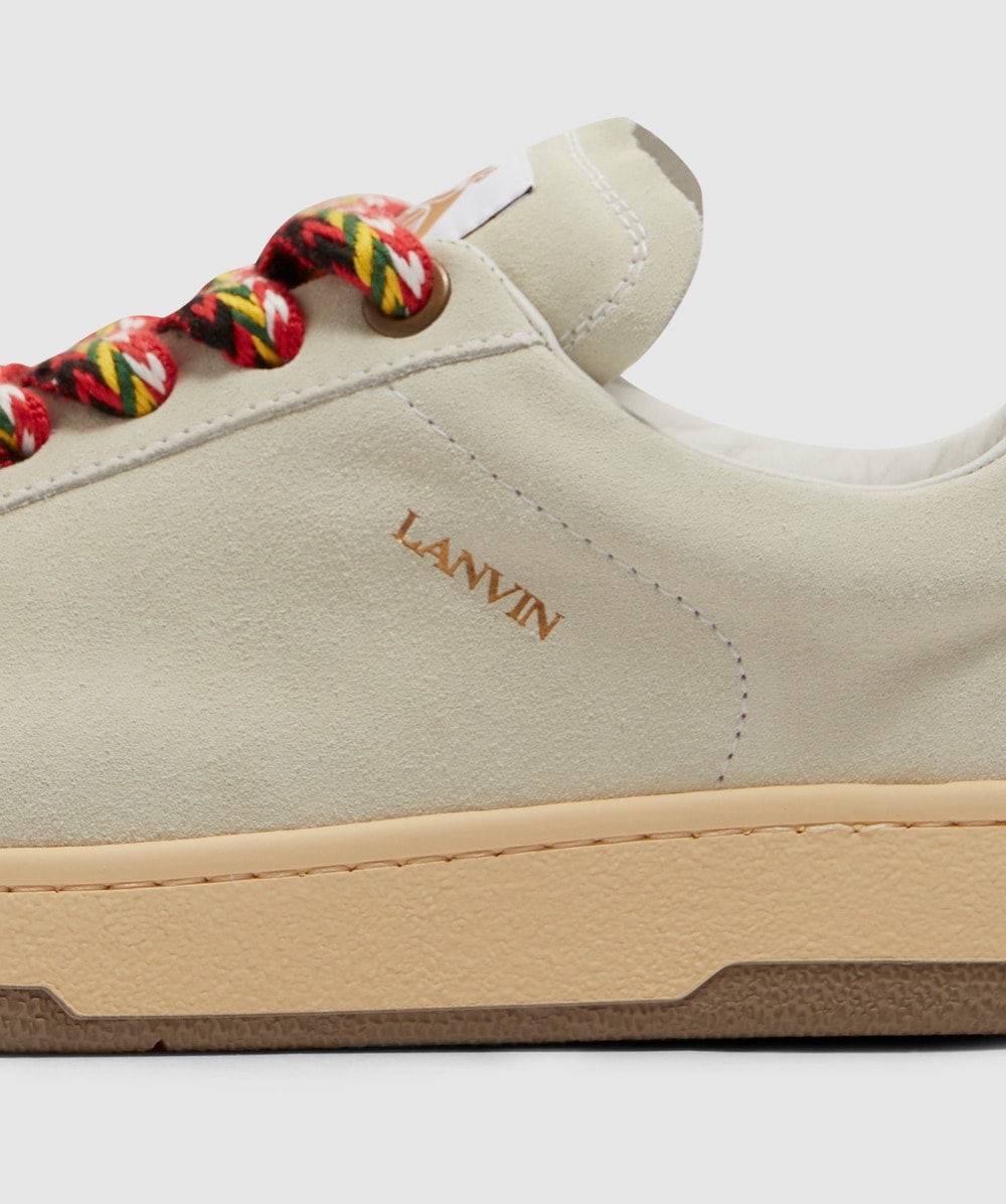 Lanvin Lite curb sneaker | WHITE | SEVENSTORE