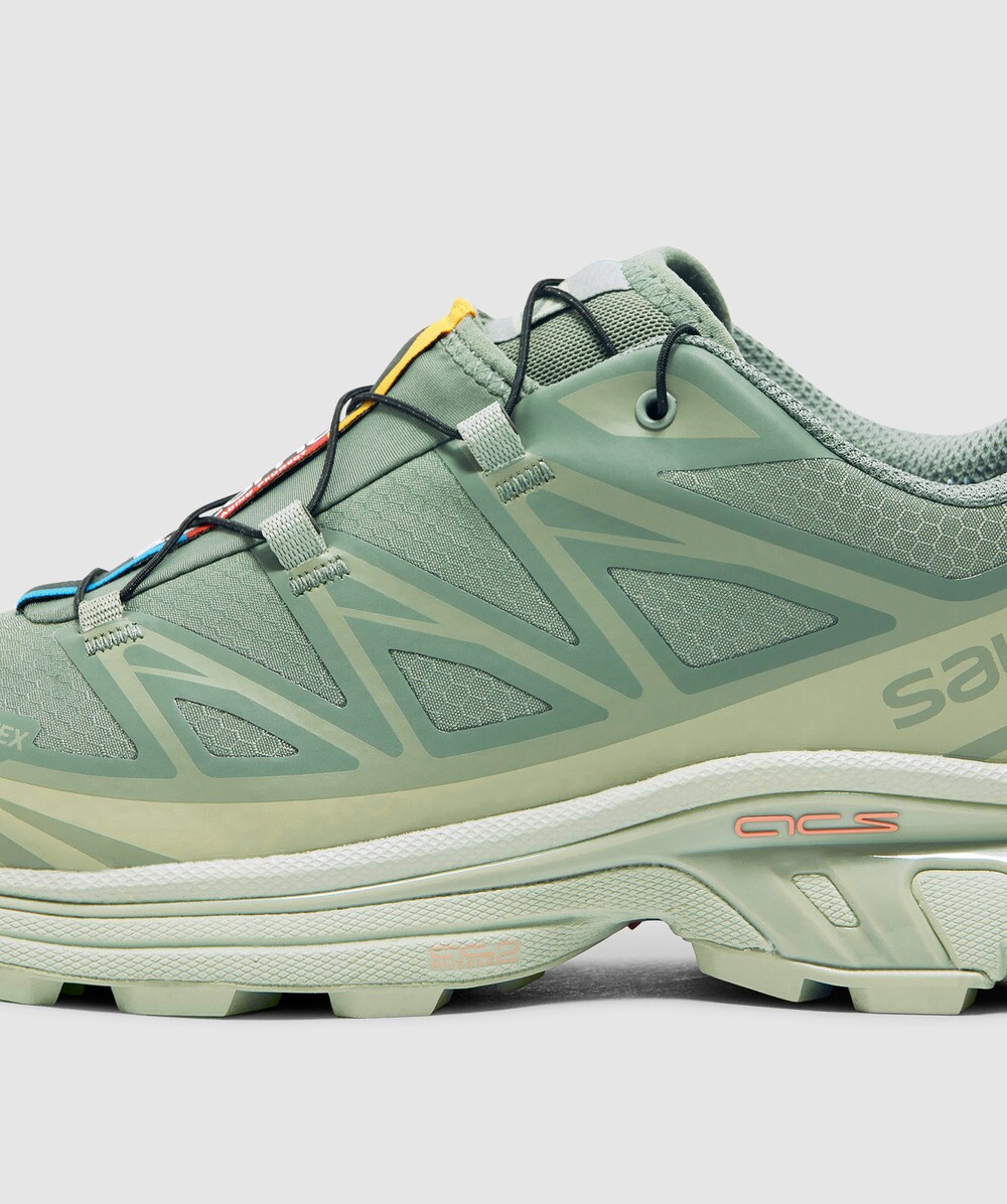 Green XT-6 Gore-Tex trainers, Salomon