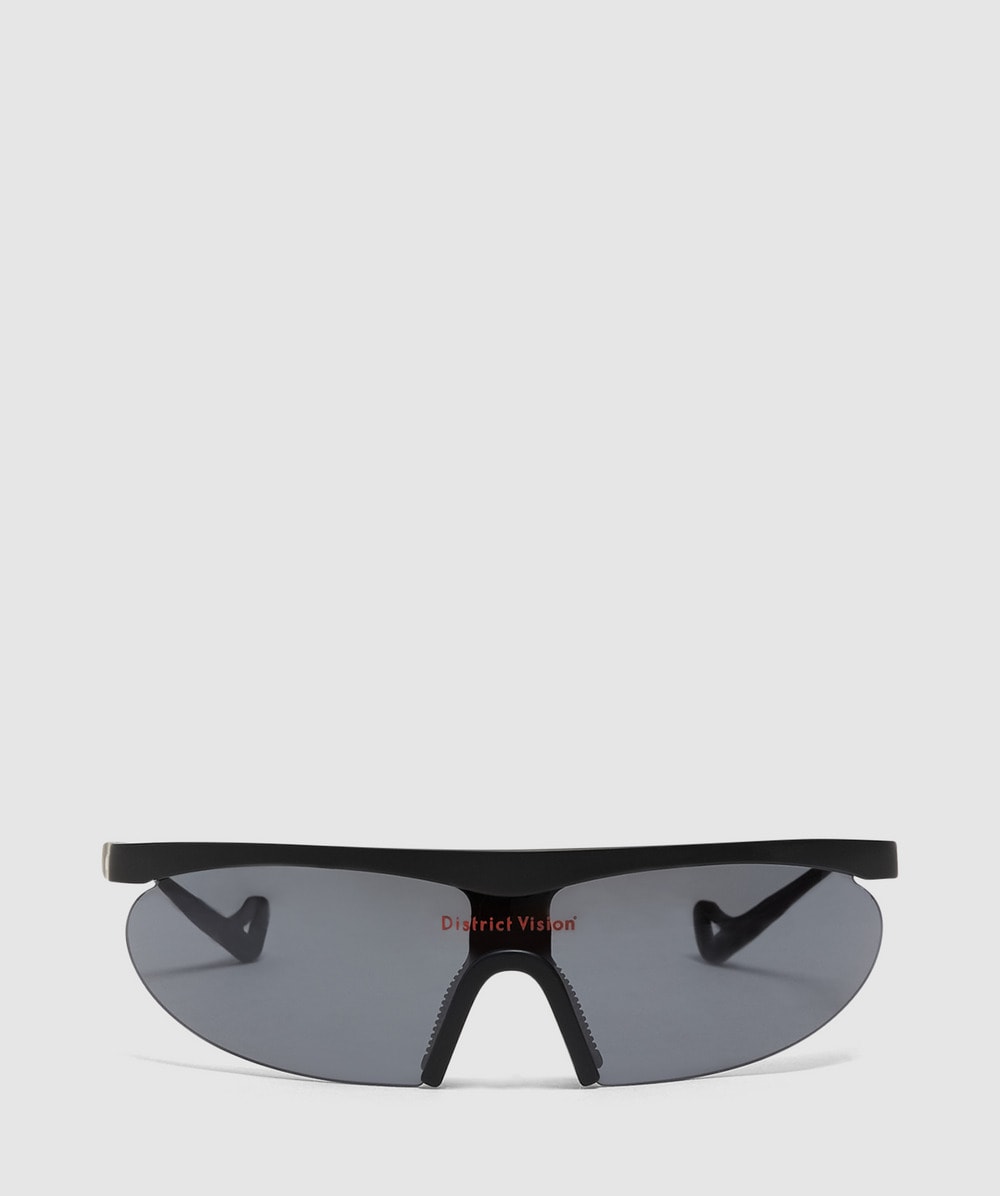 District Vision Koharu Eclipse Sunglasses (Blk/Onyx - One Size) - Size ONE SIZE, Unisex