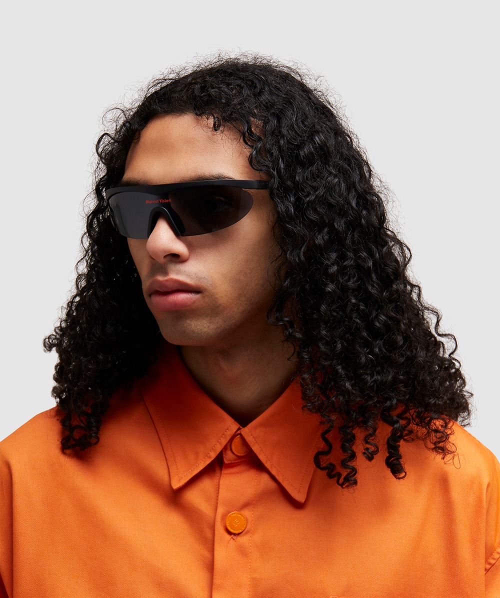 定価104000円　District Vision SIZE S District Vision Koharu eclipse sunglasses | BLK/ONYX