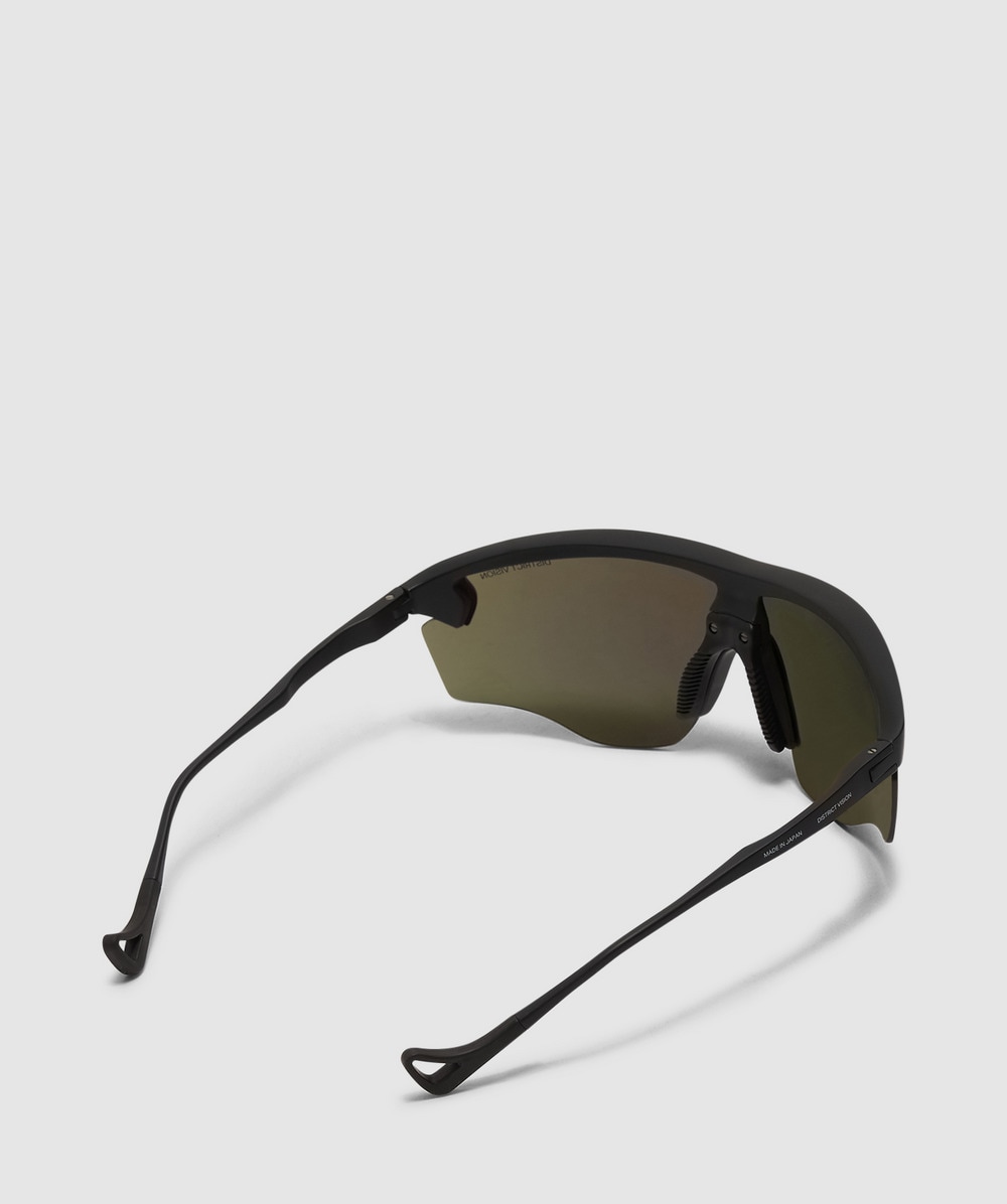 District Vision Junya racer sunglasses | BLACK | SEVENSTORE