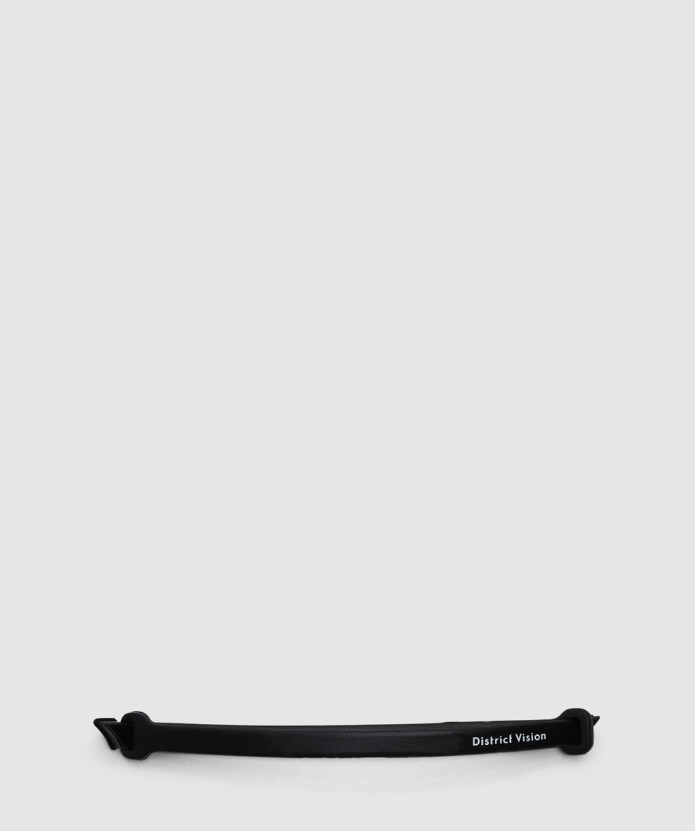 District Vision Caitlin Sports Strap (Black - One Size) - Size ONE SIZE, Unisex