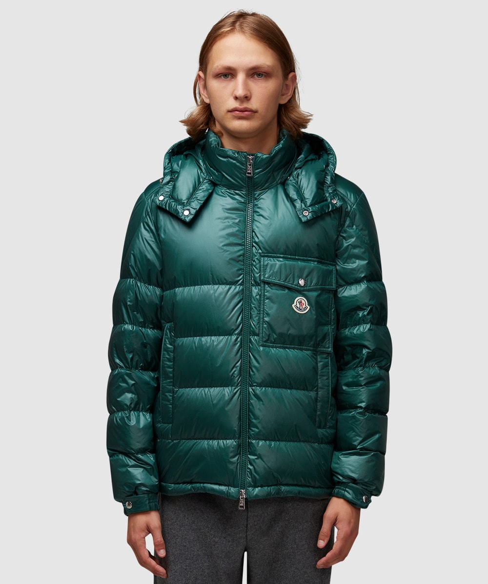 Moncler Wollaston jacket | FOREST GREEN | SEVENSTORE