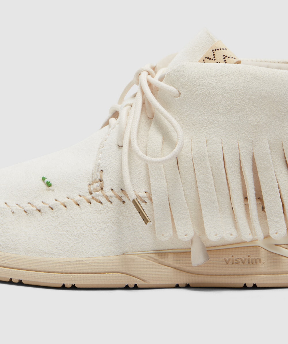 Visvim Shaman folk boot | WHITE | SEVENSTORE